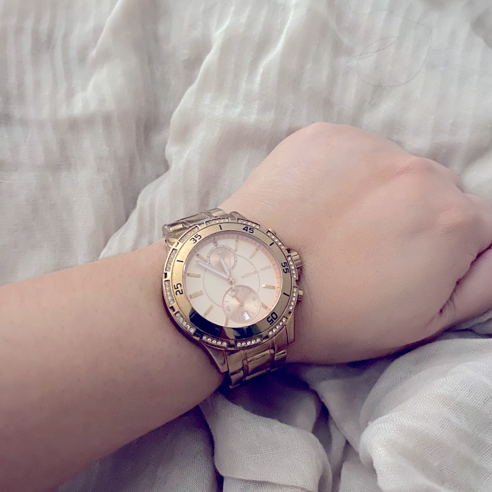 Michael Kors Rose Gold Watch Price DROPPED!